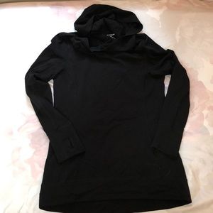 Black Athletic Long sleeve Top
